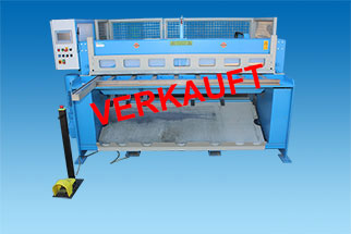 used Motorized Guillotine Plate Shear ETS 200